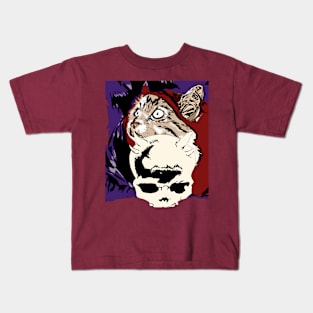 Cat and evil Kids T-Shirt